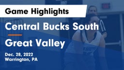 Central Bucks South  vs Great Valley  Game Highlights - Dec. 28, 2022