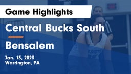 Central Bucks South  vs Bensalem  Game Highlights - Jan. 13, 2023