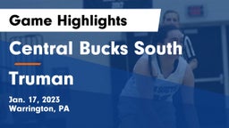 Central Bucks South  vs Truman Game Highlights - Jan. 17, 2023