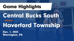 Central Bucks South  vs Haverford Township  Game Highlights - Dec. 1, 2023