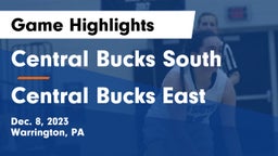 Central Bucks South  vs Central Bucks East  Game Highlights - Dec. 8, 2023