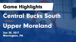 Central Bucks South  vs Upper Moreland  Game Highlights - Jan 28, 2017