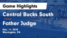 Central Bucks South  vs Father Judge  Game Highlights - Dec. 11, 2018