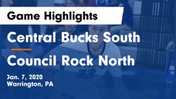 Central Bucks South  vs Council Rock North  Game Highlights - Jan. 7, 2020