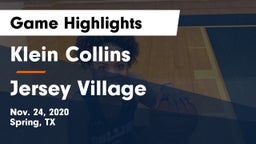 Klein Collins  vs Jersey Village  Game Highlights - Nov. 24, 2020