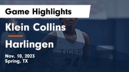Klein Collins  vs Harlingen  Game Highlights - Nov. 10, 2023