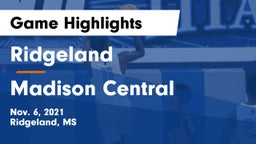 Ridgeland  vs Madison Central  Game Highlights - Nov. 6, 2021