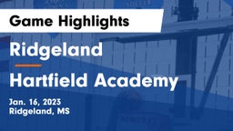 Ridgeland  vs Hartfield Academy  Game Highlights - Jan. 16, 2023