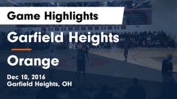 Garfield Heights  vs Orange  Game Highlights - Dec 10, 2016