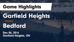 Garfield Heights  vs Bedford  Game Highlights - Dec 06, 2016