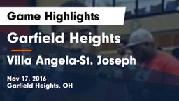Garfield Heights  vs Villa Angela-St. Joseph  Game Highlights - Nov 17, 2016