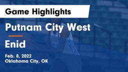 Putnam City West  vs Enid  Game Highlights - Feb. 8, 2022
