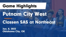 Putnam City West  vs Classen SAS at Northeast Game Highlights - Jan. 8, 2022
