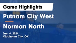 Putnam City West  vs Norman North  Game Highlights - Jan. 6, 2024