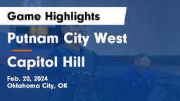 Putnam City West  vs Capitol Hill  Game Highlights - Feb. 20, 2024