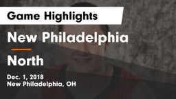 New Philadelphia  vs North  Game Highlights - Dec. 1, 2018