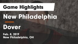 New Philadelphia  vs Dover  Game Highlights - Feb. 8, 2019