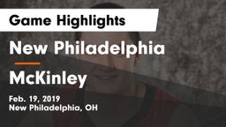 New Philadelphia  vs McKinley  Game Highlights - Feb. 19, 2019