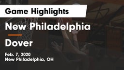 New Philadelphia  vs Dover  Game Highlights - Feb. 7, 2020