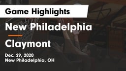 New Philadelphia  vs Claymont  Game Highlights - Dec. 29, 2020