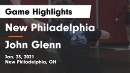 New Philadelphia  vs John Glenn  Game Highlights - Jan. 23, 2021