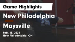 New Philadelphia  vs Maysville  Game Highlights - Feb. 13, 2021