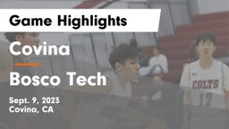 Covina  vs Bosco Tech  Game Highlights - Sept. 9, 2023