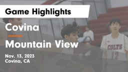 Covina  vs Mountain View  Game Highlights - Nov. 13, 2023