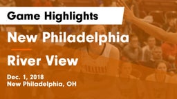 New Philadelphia  vs River View Game Highlights - Dec. 1, 2018