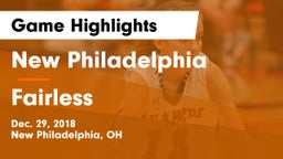 New Philadelphia  vs Fairless Game Highlights - Dec. 29, 2018