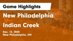 New Philadelphia  vs Indian Creek  Game Highlights - Dec. 12, 2020