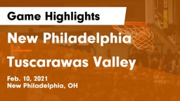 New Philadelphia  vs Tuscarawas Valley  Game Highlights - Feb. 10, 2021