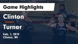 Clinton  vs Turner  Game Highlights - Feb. 1, 2019