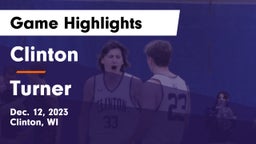 Clinton  vs Turner  Game Highlights - Dec. 12, 2023