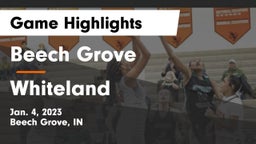 Beech Grove  vs Whiteland  Game Highlights - Jan. 4, 2023