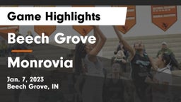 Beech Grove  vs Monrovia  Game Highlights - Jan. 7, 2023