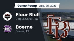 Recap: Flour Bluff  vs. Boerne  2023