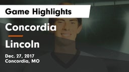 Concordia  vs Lincoln  Game Highlights - Dec. 27, 2017