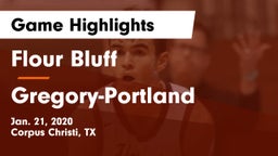 Flour Bluff  vs Gregory-Portland  Game Highlights - Jan. 21, 2020