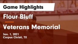 Flour Bluff  vs Veterans Memorial  Game Highlights - Jan. 1, 2021