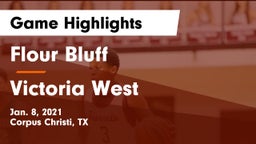 Flour Bluff  vs Victoria West  Game Highlights - Jan. 8, 2021