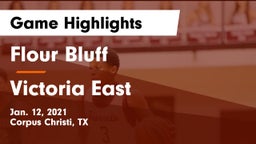 Flour Bluff  vs Victoria East  Game Highlights - Jan. 12, 2021
