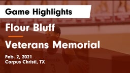 Flour Bluff  vs Veterans Memorial  Game Highlights - Feb. 2, 2021