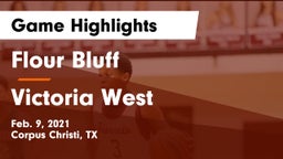 Flour Bluff  vs Victoria West  Game Highlights - Feb. 9, 2021