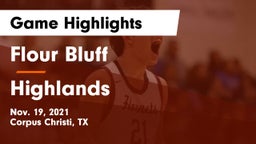 Flour Bluff  vs Highlands  Game Highlights - Nov. 19, 2021
