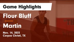 Flour Bluff  vs Martin  Game Highlights - Nov. 14, 2023