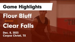 Flour Bluff  vs Clear Falls  Game Highlights - Dec. 8, 2023