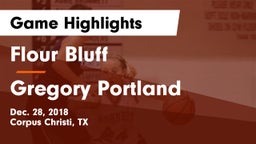 Flour Bluff  vs Gregory Portland Game Highlights - Dec. 28, 2018