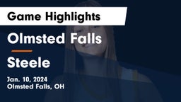 Olmsted Falls  vs Steele  Game Highlights - Jan. 10, 2024