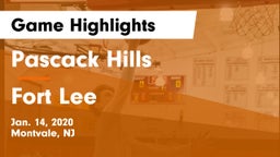 Pascack Hills  vs Fort Lee  Game Highlights - Jan. 14, 2020